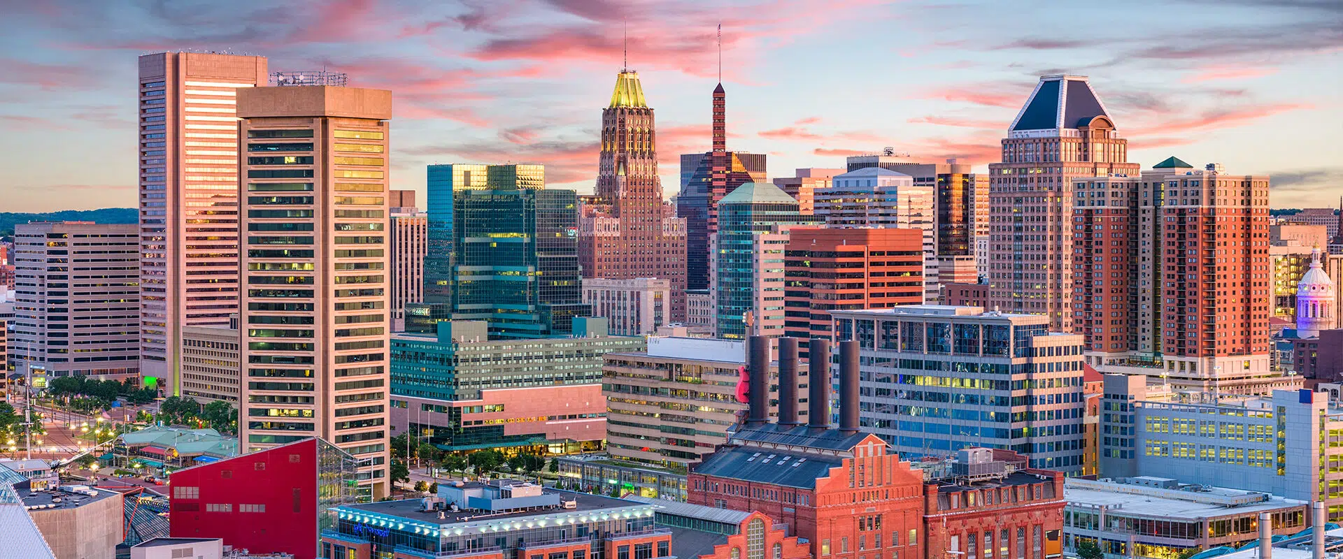 Baltimore, MD location background