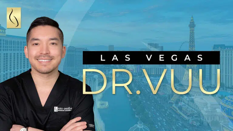 A YouTube video cover showing Steven Vuu, MD, a plastic surgeon.