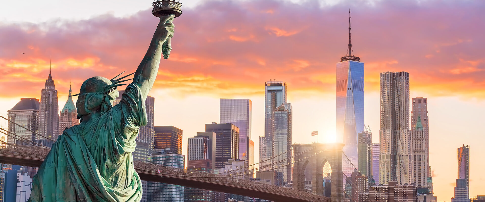 New York, NY location background