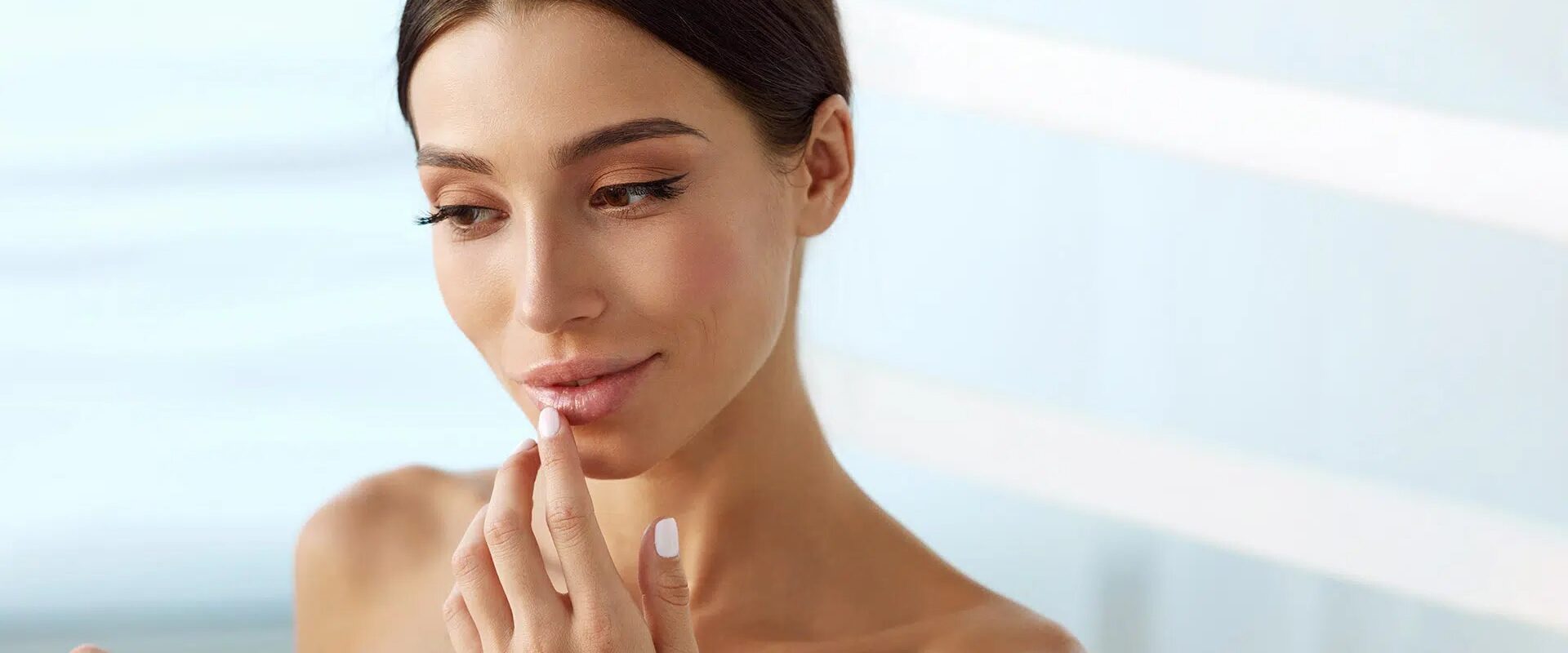 Facelift treatment background