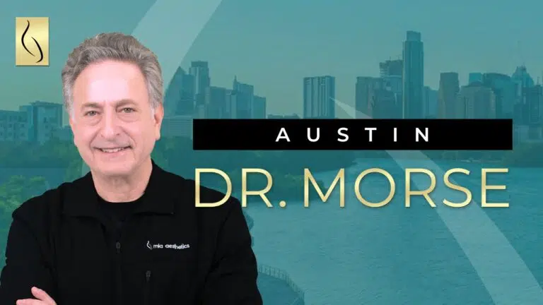 A YouTube video cover showing Martin Morse, MD, FACS, a plastic surgeon.