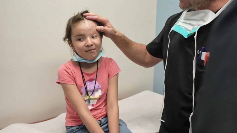Mia Foundation pediatric case - dog bite reconstruction